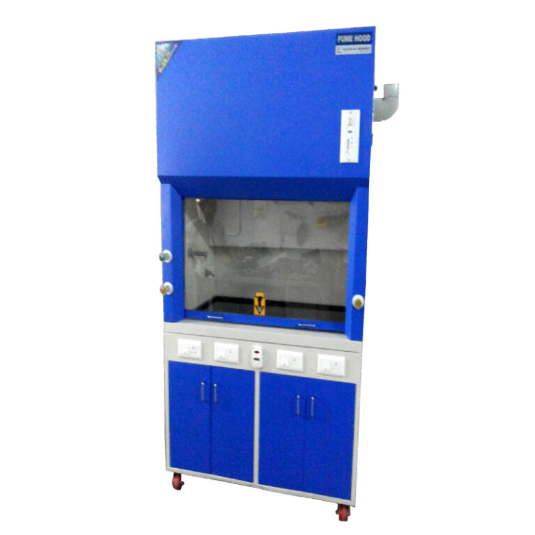 RH 60 Fume Hood With Digital Air Flow Monitor And Imported Exhaust