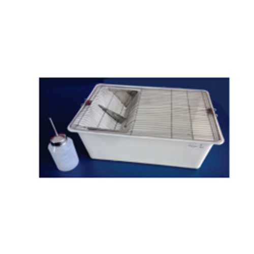 Animal Cage Polypropylene with S.S. Grill & Water Bottle