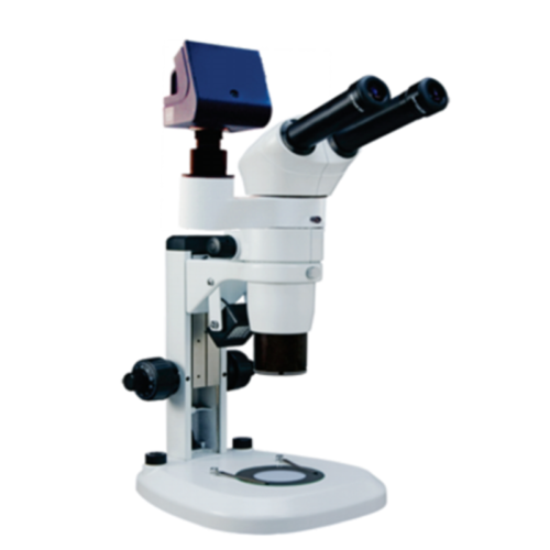 Stereo Zoom Microscope With Image Analyzer