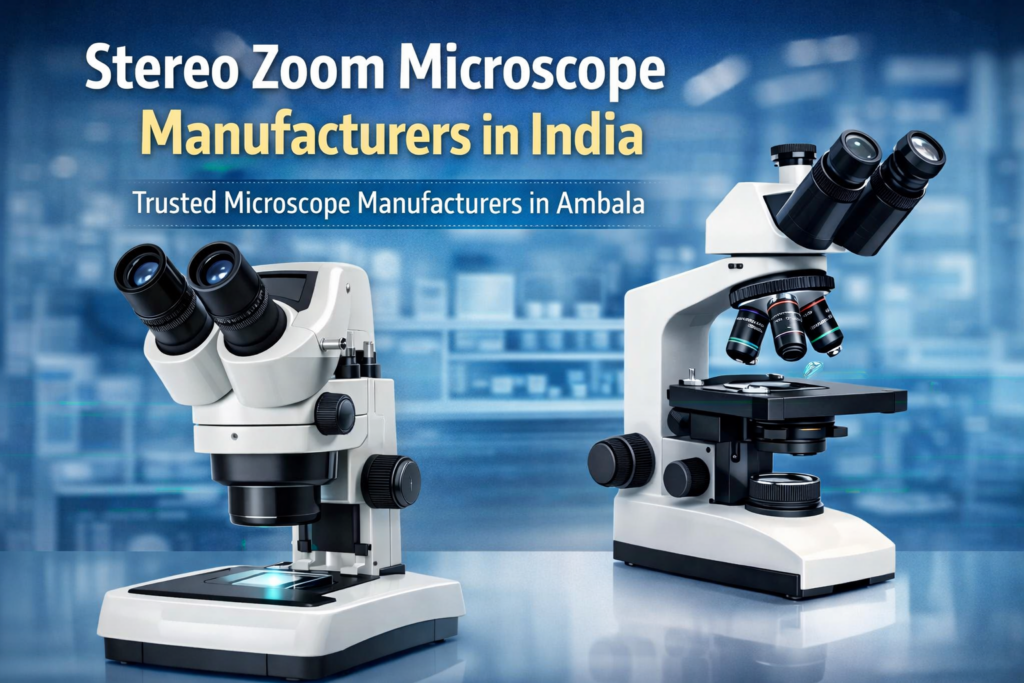 Microscope manufacturers in Ambala - Rescholar Equipment